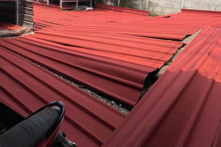 PABRIK SPANDEK PASIR TERMURAH ATAU GALVALUM PASIR